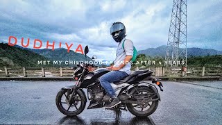 Ride To Dudhiya with my childhood friends after 4years | Fun Motovlog