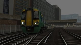 Train Simulator 2013 RW4 Gameplay London to Brighton with Class 377 EMU southern