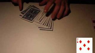 Cardtrick AIR-FLIP -cards flip while cutting deck in the air