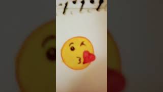 emoji😘 #viral #youtubeshorts #drawing #painting #shorts