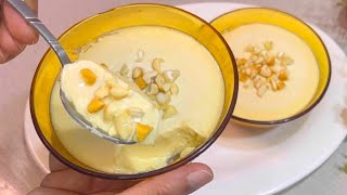 3 Ingredients Dessert Recipe! No Oven! No Gelatine! Quick And Easy Recipe