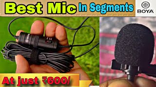 Best BOYA Mic for Mobile, DSLR, Sound Box || Best Mic For Youtube🔥