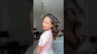 Trying the Easy Viral Heatless Curls on Vacation!! 💇‍♀️💅🤸‍♀️ | #hair #heatlesshairstyles #tutorial