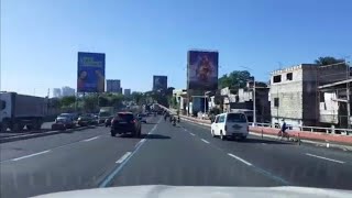 C5 Katipunan Aurora flyover Southbound To Temple Drive Quezon city Metro Manila Philippines