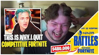 Ninja Explains Why He QUIT Competitive Fortnite | Aydan SHAVES Head | Ninjas $480,000 Tournament