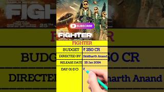 Fighter Movie Day 1 Box Office Collection | #hrithikroshan #boxofficecollection