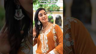 Pakistani dresses for wedding function #fashion #dress #trending #partywear #viralvideo #shorts