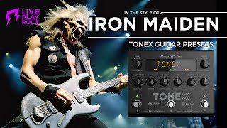 Iron Maiden style | TONEX IK Multimedia Liveplayrock guitar presets #liveplayrock #tonex #ironmaiden