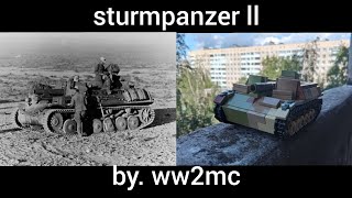 Обзор на sturmpanzer 2 из лего/Review on sturmpanzer 2 from Lego