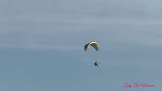 Landing a hang glider