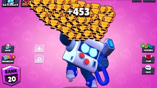 8-BIT NONSTOP to 500 TROPHIES! Brawl Stars