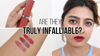 Review: L’Oreal Paris INFALLIBLE MATTE RESISTANCE Liquid Lipsticks @lorealparisindia