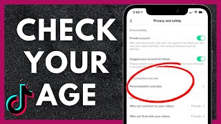 How To Check Your Age On TikTok (2021) ✅  Easy