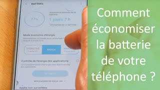 COMMENT ECONOMISER LA BATTERIE DE VOTRE TELEPHONE en randonnée ?