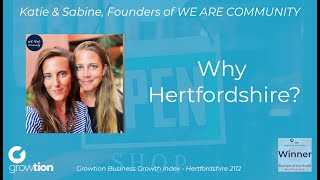 WE ARE COMMUNITY - Why Hertfordshire?