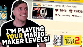 Playing YOUR Super Mario Maker 2 levels!