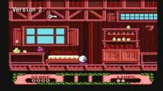 Fantastic Adventures of Dizzy NES version differences