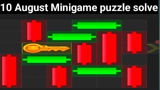 10 August minigame puzzle solve in slow motion hamster combat how to solve 22 key in hamster combat