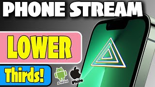 Lower 3rd's Mobile Streaming next level!