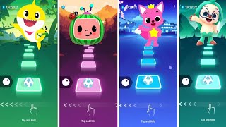 baby shark vs cocomelon vs PINKFONG VS HOGI I DON'T ABAHUT-EDM RUSH V