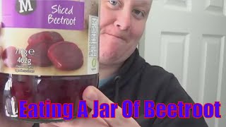 Eating A Jar Of Beetroot Challenge | Supermadhouse83