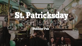 St Patricksday 2019 im Dubliner Pub in Erfurt