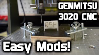 Desktop CNC Beginners Experience. Unboxing And Modifying Genmitsu 3020 Pro Max!