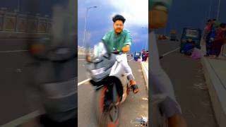 Bike Riding in Bekutia Bridge | #bridge #bike #bikelover #bikelife #rodetrip #youtubeshorts #shorts