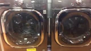 Mini tour of a LG washer and dryer pair