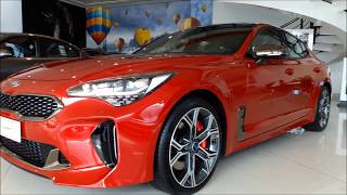 kia stinger GT 2018 - Interior & Exterior Review - Dubai, UAE