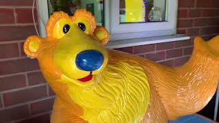 3 Rides on Fun2Learn’s Bear In The Big Blue House ‘Bear In A Boat’ Coin Operated Kiddie Ride