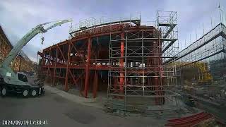 Belgian Pavilion at Expo 2025 Osaka: Construction Progress September 2024