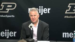 Matt Painter Following the Michigan Win (Jan. 23, 2024)