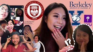 ✯ COLLEGE DECISION REACTION!!! ✯ | UChicago, Yale, Berkeley, CMC, & more!!