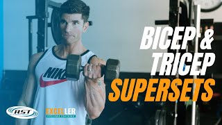 Get an Intense Arm Pump with This Superset Workout for Biceps and Triceps