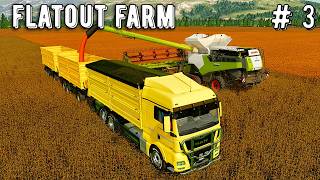 farming Simulator 22 Flatout Farm Timelapse Ep #3  Mega Farm fs22 gameplay