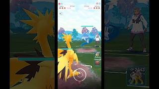 ✨Galarian Zapdos V/S✨Galarian Articuno PVP Battle in #pokemongo