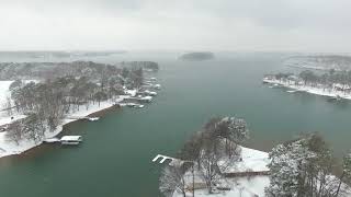 Snow day: Lake Norman