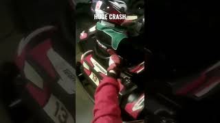 HUGE KART CRASH