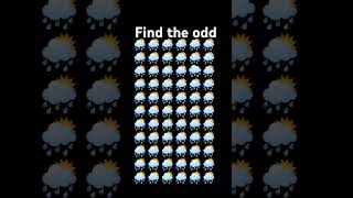 find the odd emoji#brain challenge#quiz game#YouTube songs#brain puzzle #shorts video#@crazy brain