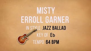 Misty - Erroll Garner - Instrumental Backing Track