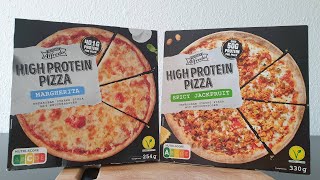 Lidl High Protein Pizza (Margherita & Spicy Jackfruit) | Irgendwie nicht überzeugt.