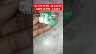 Bluetooth speaker amplifier board #experiment #9vbattery #automobile #12voltbattery #electrical