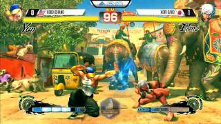 Hsien Chang (Yun) vs Sako (Elena) - EVO 2015 USF4 - 720p/60fps