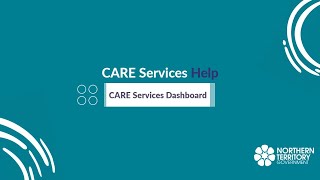 Using the Dashboard - CARE Services