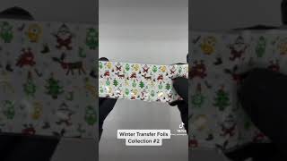 Winter Transfer Foils #2