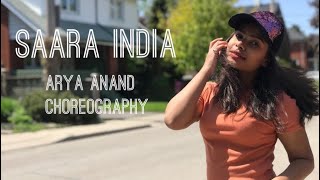 Saara India - Aastha Gill | Priyank Sharma | Dance Cover | Arya Anand Choreography