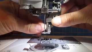 How to change foot to Embroider Brother Sewing Machine