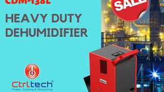 CDM 138L Industrial Dehumidifier Sale in Dubai, UAE   Animation