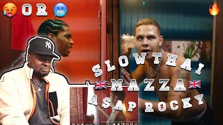 American Reacts To UK Rappers | slowthai, A$AP Rocky - MAZZA Reaction